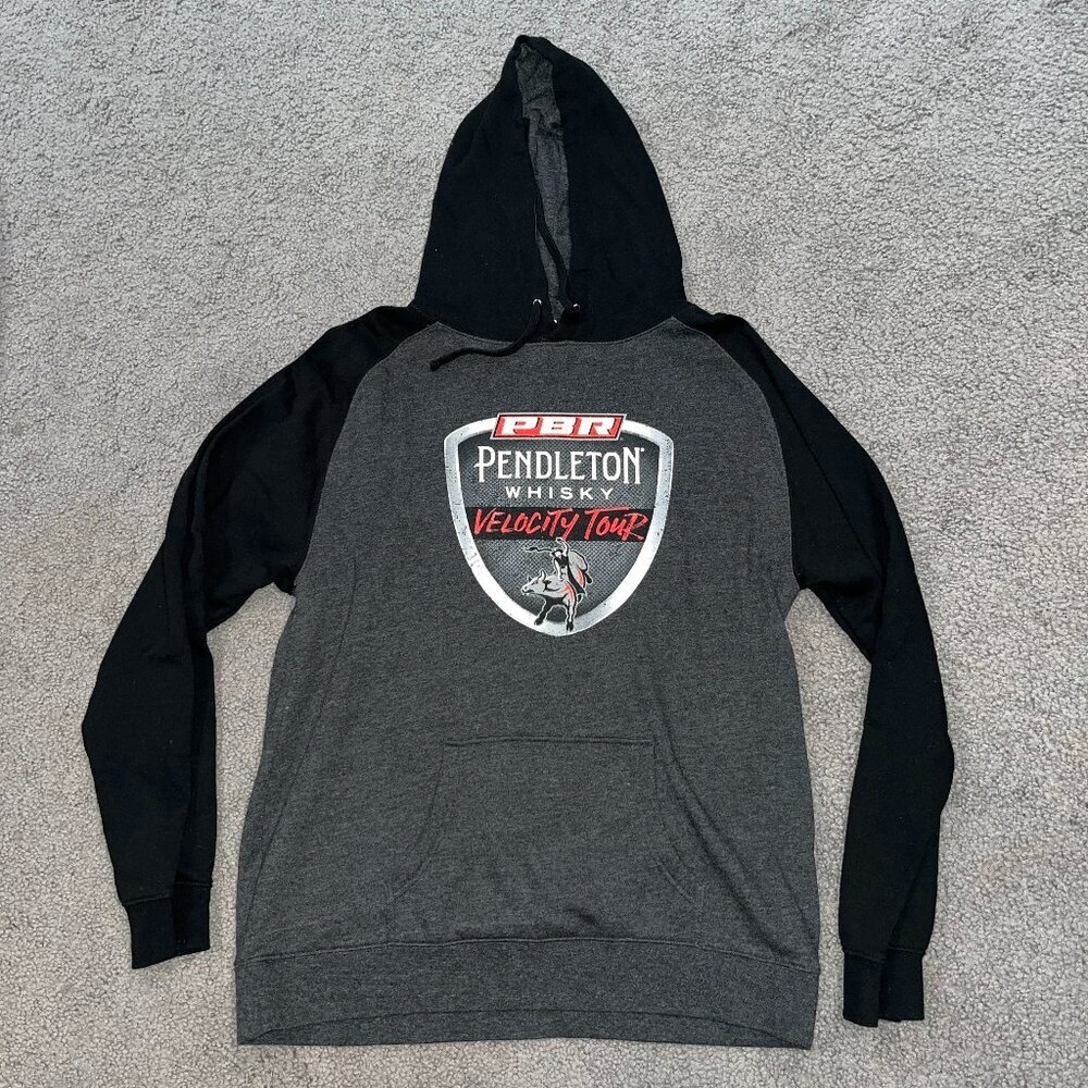 PBR Pendleton Whisky Velocity Tour hoodie - Men's Size 2XL - Very Very Good Cond